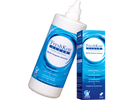 FreshKon® CLEAR Multi-Purpose Solution (Single Pack)